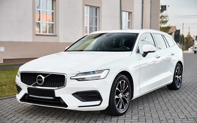 Volvo V60 cena 77900 przebieg: 180000, rok produkcji 2018 z Płock małe 781